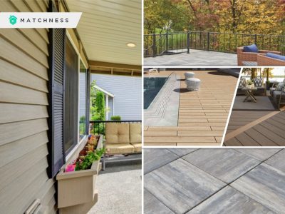 Deck alternative designs instead of wood to consider fi