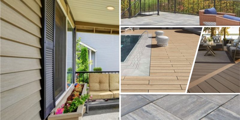 Deck alternative designs instead of wood to consider fi