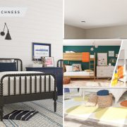 Dynamic combo smart and cute shared kid bedroom2