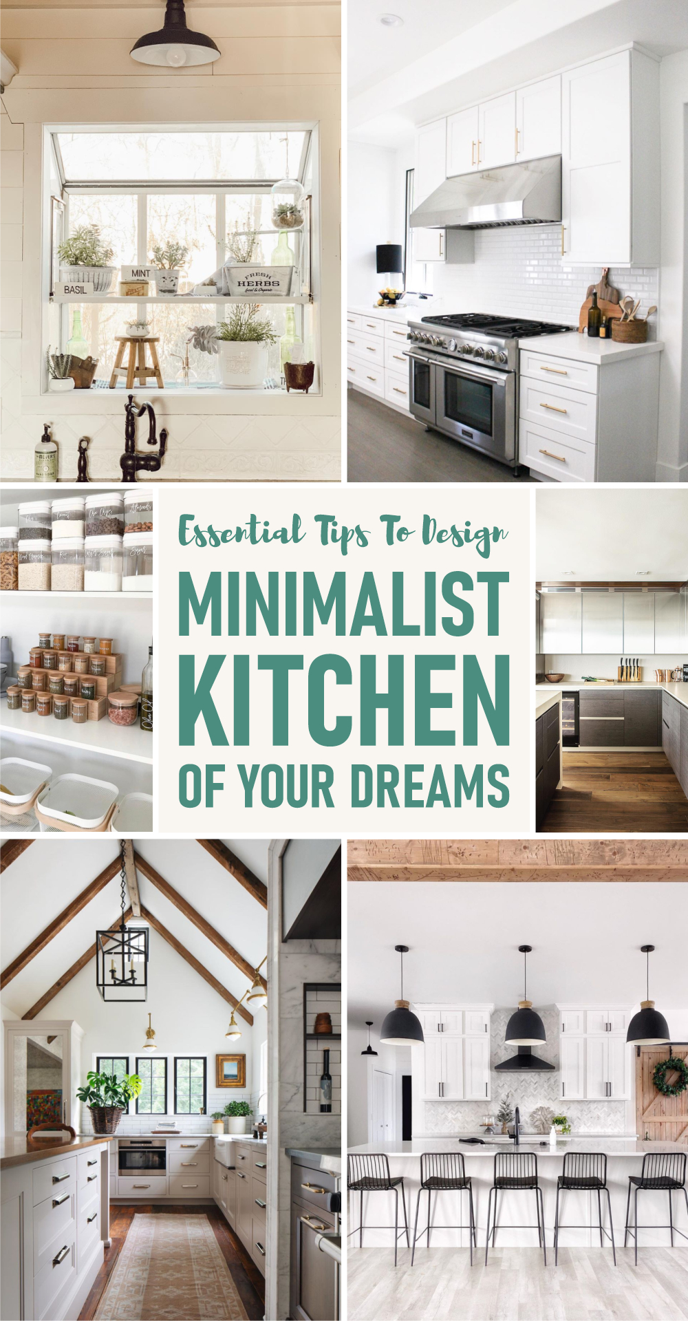 Essential tips to design minimalist kitchen of your dreams 1