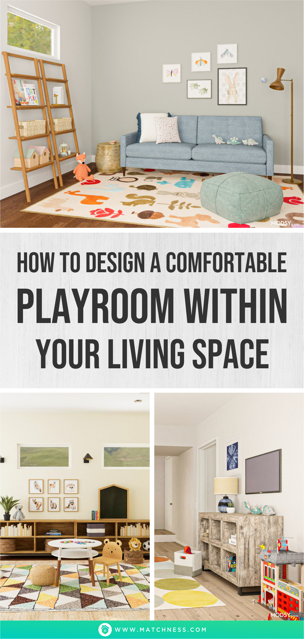 How to design a comfortable playroom within your living space1