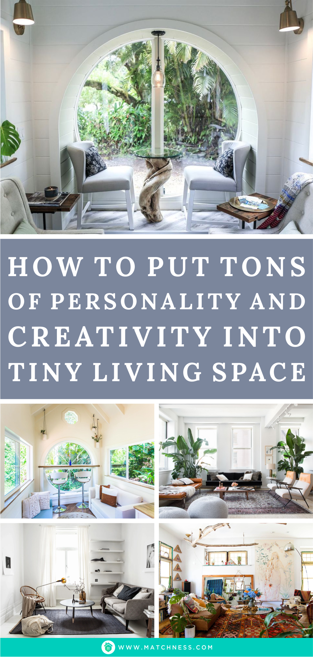 How to put tons of personality and creativity into tiny living space1