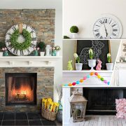 How to bring spring vibes to your mantel2
