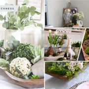 How to style a dough bowl for spring2