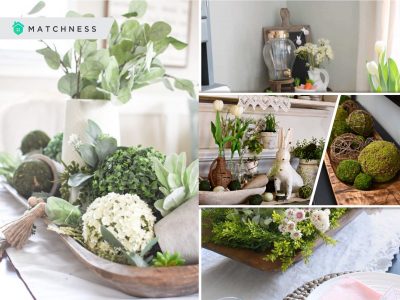 How to style a dough bowl for spring2