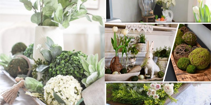 How to style a dough bowl for spring2