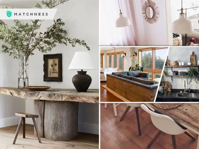 Inspiring eco-friendly decor ideas with rough wood in modern ways fi