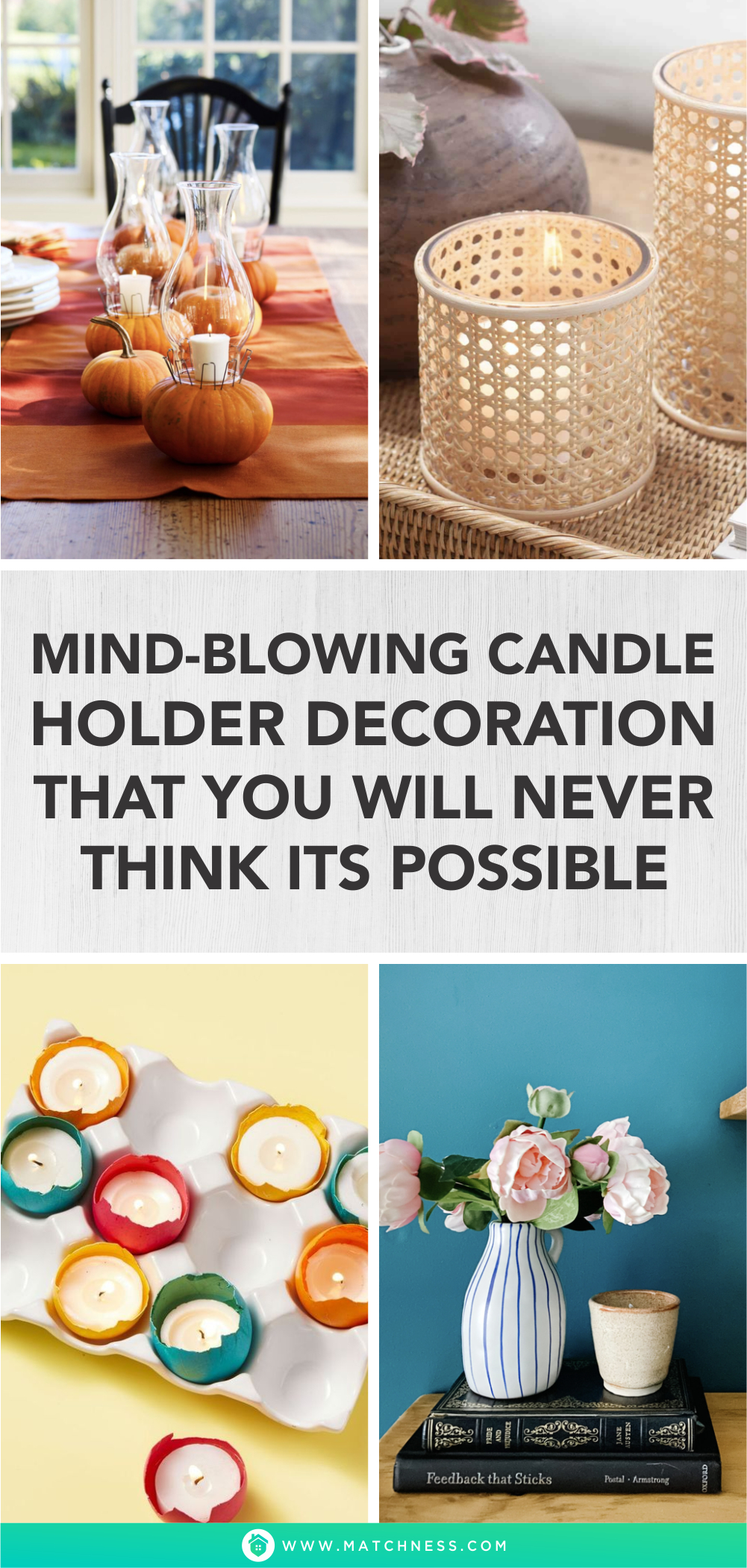 Mind-blowing candle holder decoration that you will never think its possible1