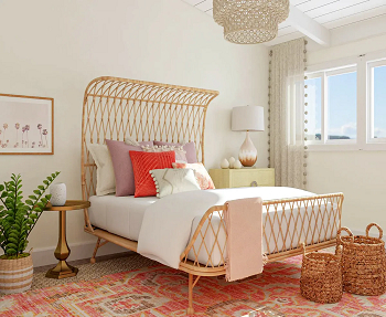 Mismatched with interesting details Unexpectedly Awesome Design Tips Ideas With Mismatched Nightstands