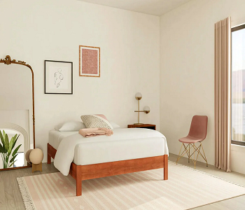 Opt for skip the second nightstand Unexpectedly Awesome Design Tips Ideas With Mismatched Nightstands