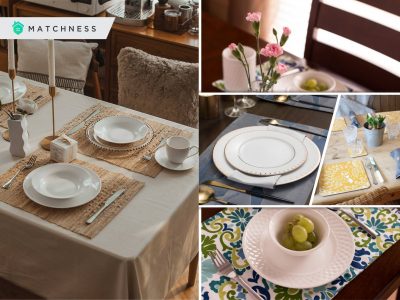 Placemat ideas that will not overpower any other decorations2