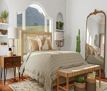 Rustic touch nightstands Striking Mid Century Nightstands To Enhance Your Bedroom Look