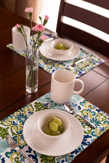 Secret garden placemats Placemat Ideas That Will Not Overpower Any Other Decorations