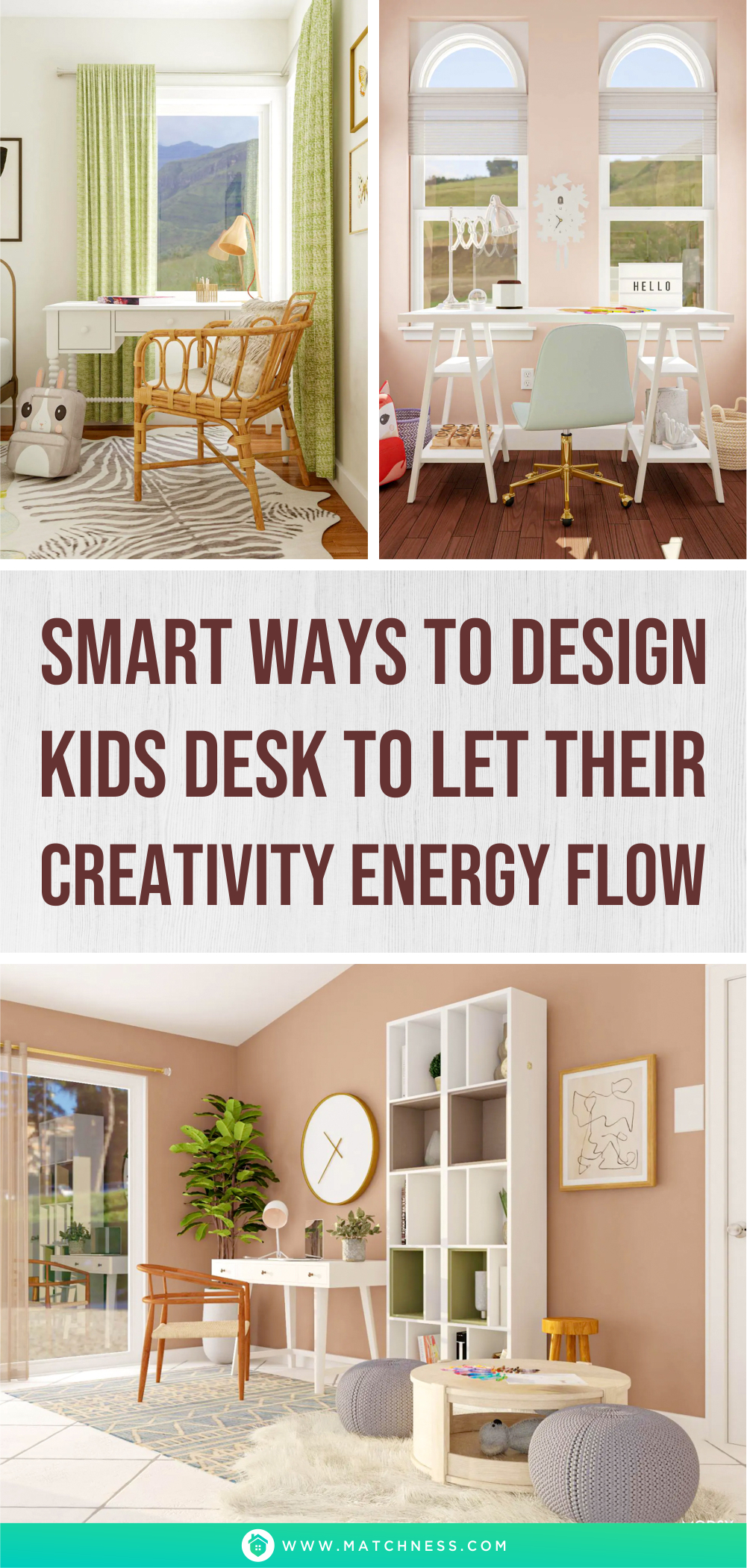 Smart ways to design kids desk to let their creativity energy flow1