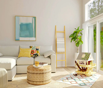Softer feel and natural materials Presenting Stylish Coffee Table But Kid-Friendly While Playing