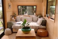 Tiny bohemian living space