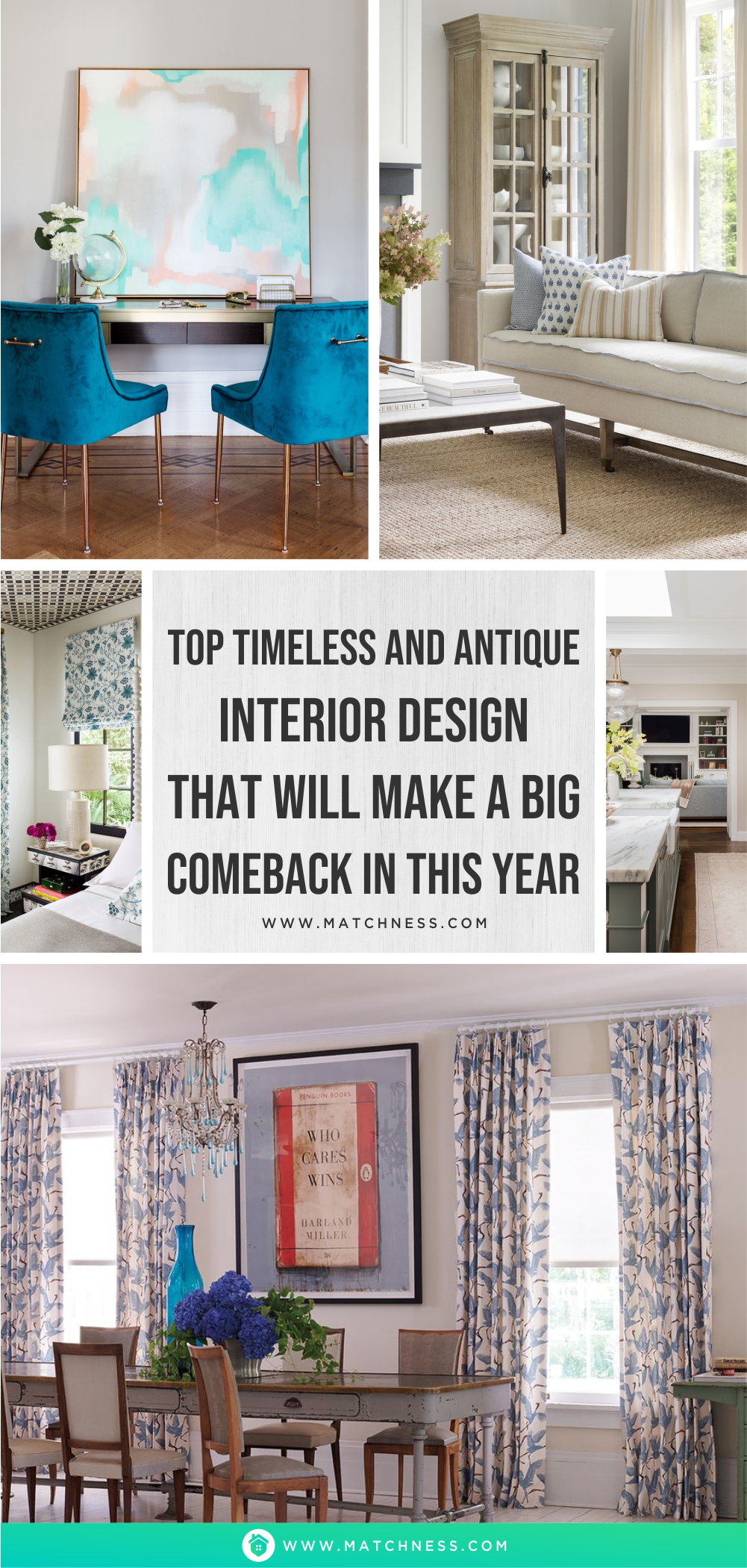 Top timeless and antique interior design that will make a big comeback in this year1