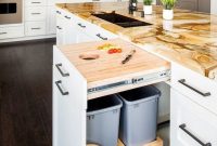 Kitchen island with lots of drawers