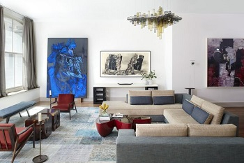 A Simple Yet Full Of Surprise Home Design In Manhattan By Rodney Lawrence