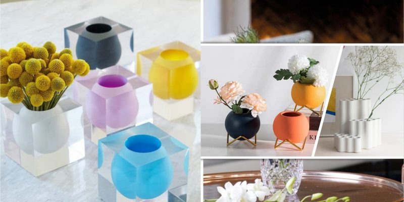 Charming bud vase ideas to have impressive botanical home decoration2