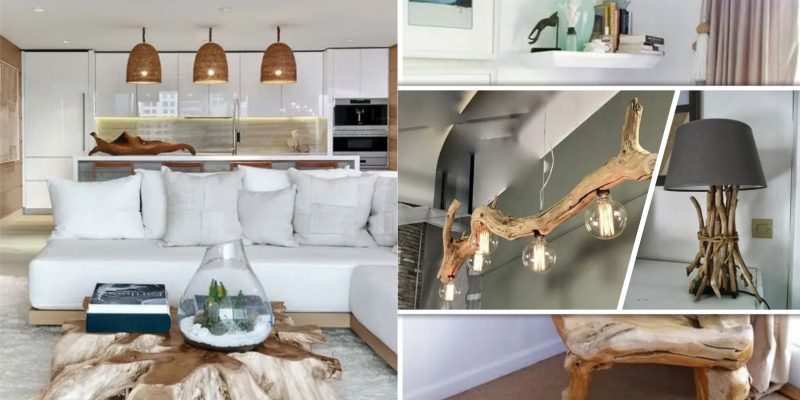 Driftwood furniture ideas that extremely eco-friendly and cool for any type of decor2