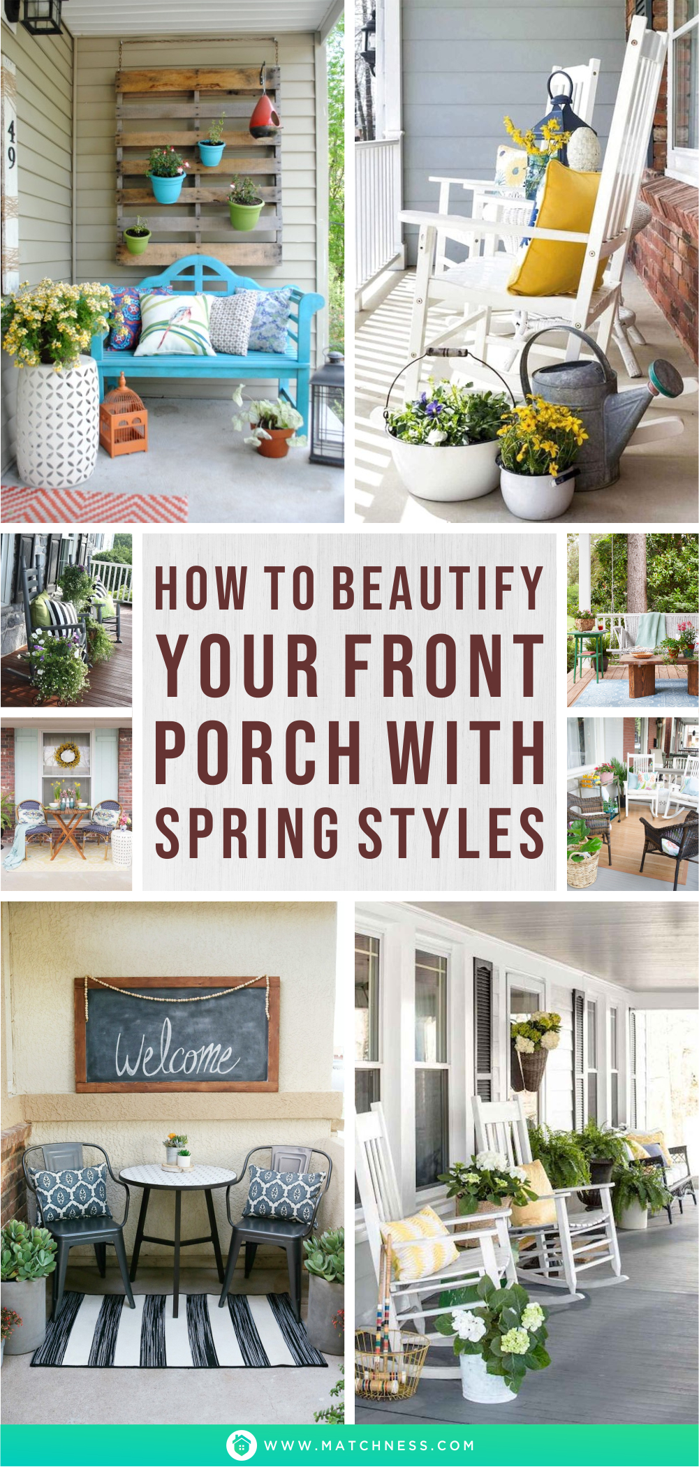 How to beautify your front porch with spring styles1