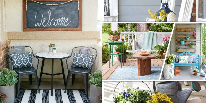 How to beautify your front porch with spring styles2