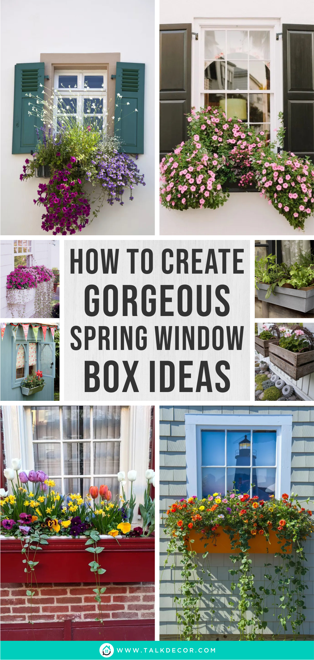 How to create gorgeous spring window box ideas1