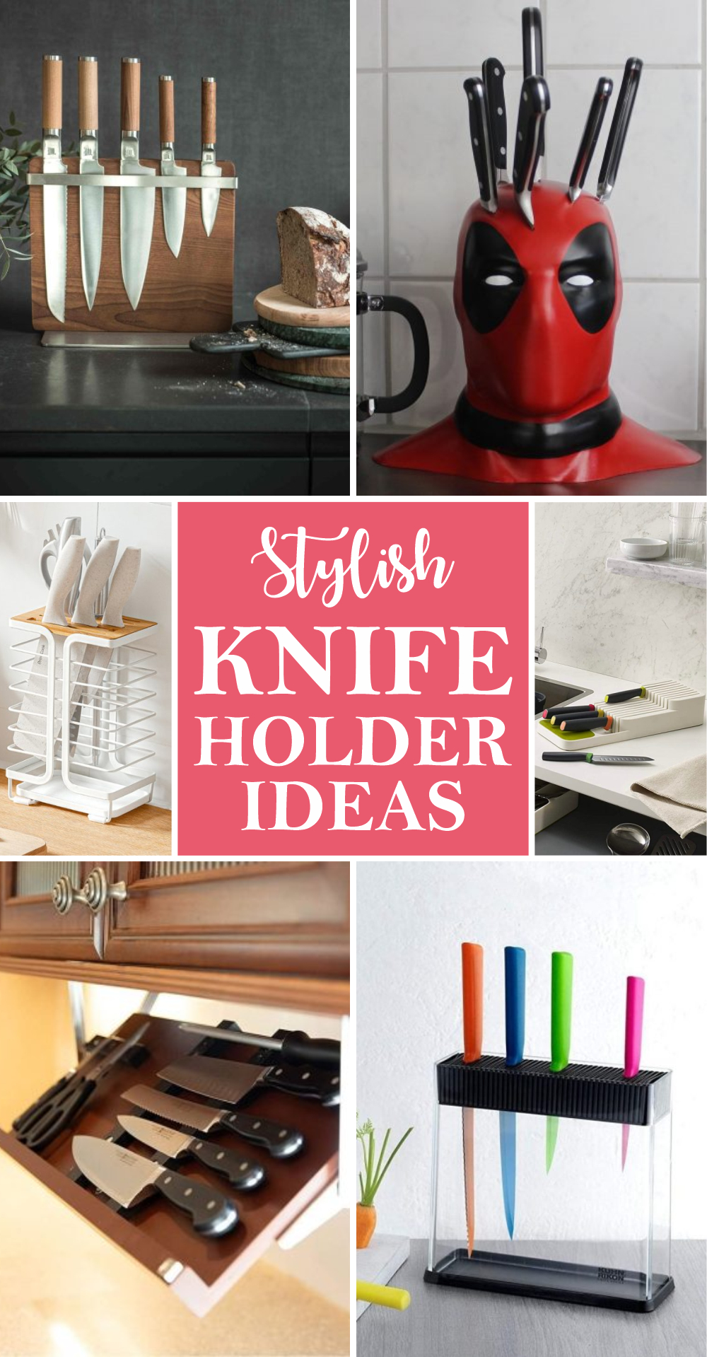 Incredibly stylish knife holder ideas to keep everyone safe in the kitchen 1