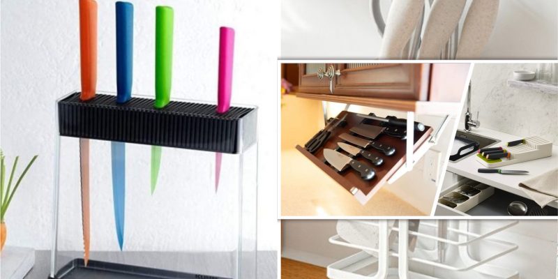 Incredibly stylish knife holder ideas to keep everyone safe in the kitchen fi