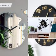Outlandish wall clocks ideas for living space with special flair2