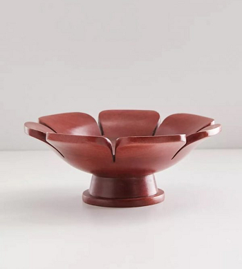 Rustic flower bowl Embellishing Bowl Ideas As A Part Of Versatile Home Decor Item