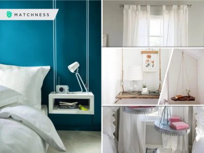 Swing-style hanging nightstands to add a whimsy touch to your space2