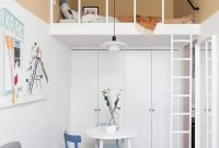 Tiny apartment design with all the necessary attributes for a single living 1
