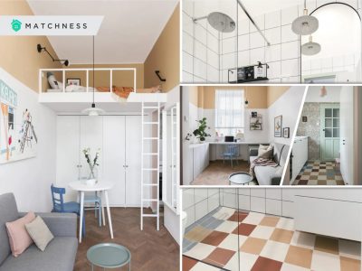 Tiny apartment design with all the necessary attributes for a single living2
