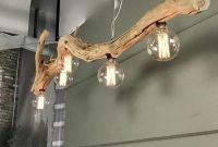 Beautiful and cool driftwood pendant lamp