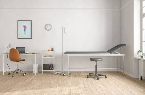 Empty doctor's office