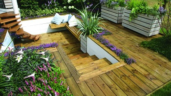Bewitching Decking Color Ideas To Tone Up The Garden Charm
