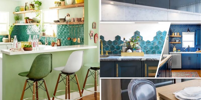 6 ideas with tiles that you can use for your kitchen to make it feel fresh2