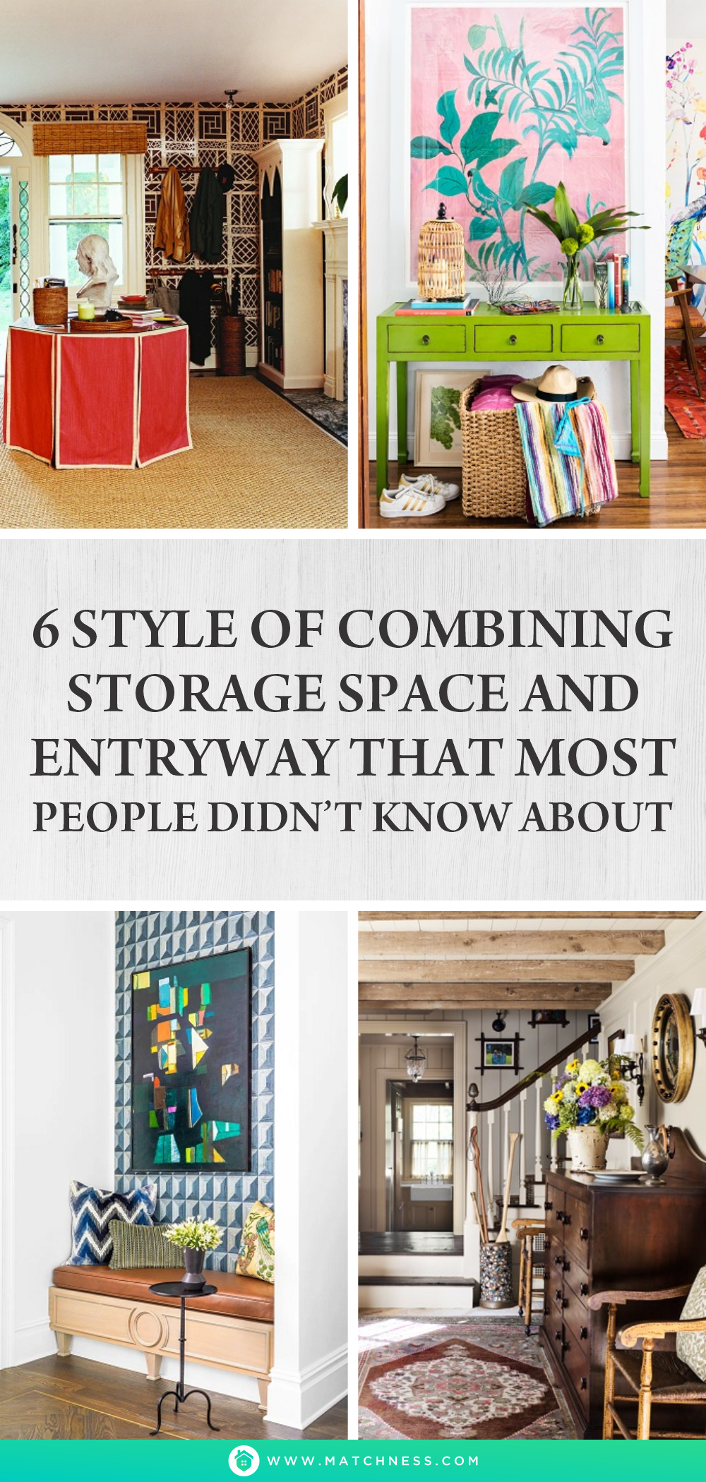 6 style of combining storage space and entryway that most people didn’t know about1