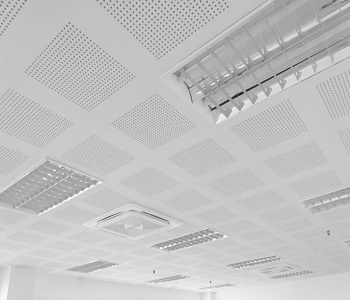 Acoustic tile idea Low-Cost Alternative Ceiling Ideas To Update Your Home 