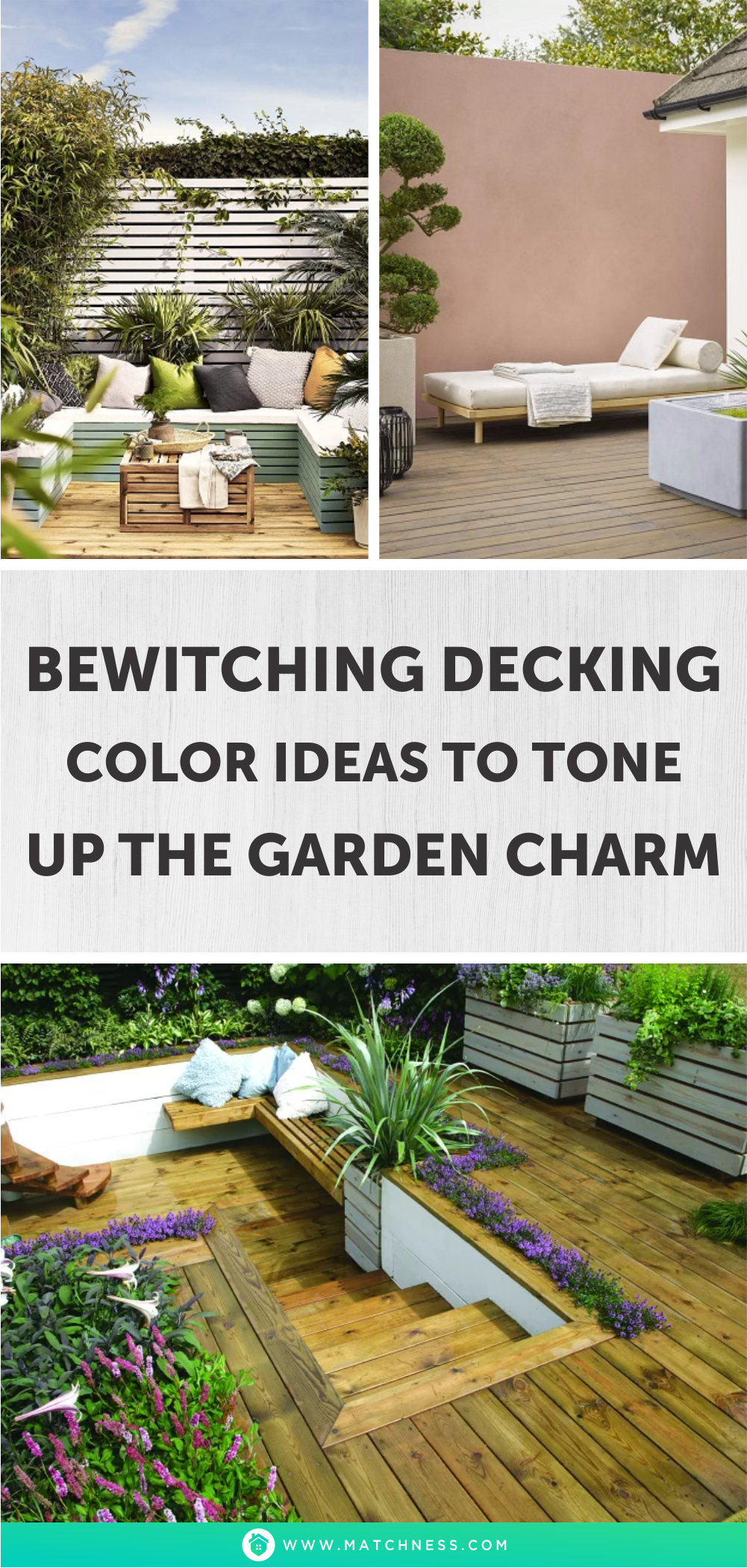 Bewitching decking color ideas to tone up the garden charm1