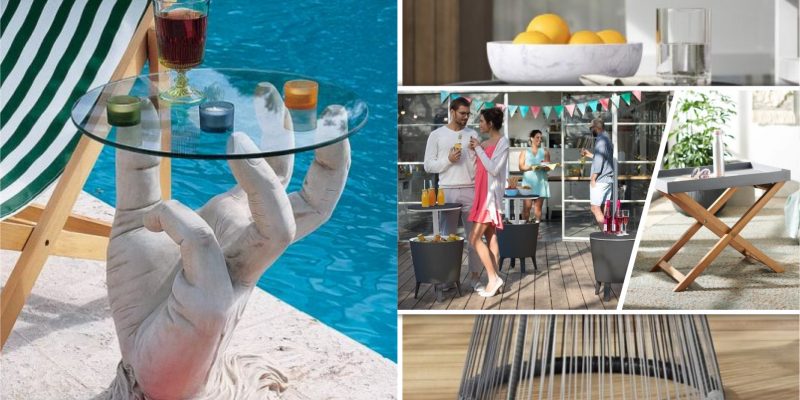 Effortless enjoyable outdoor side table ideas as the most interesting piece2