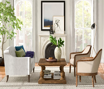 Go with texture Irresistible Ways To Create Transitional Living Room For Fresh-Inviting Space