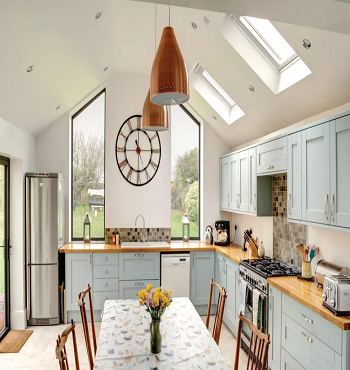 Smart fixed glazing for a window How To Present The Remarkable Kitchen Window Ideas For The Perfect View