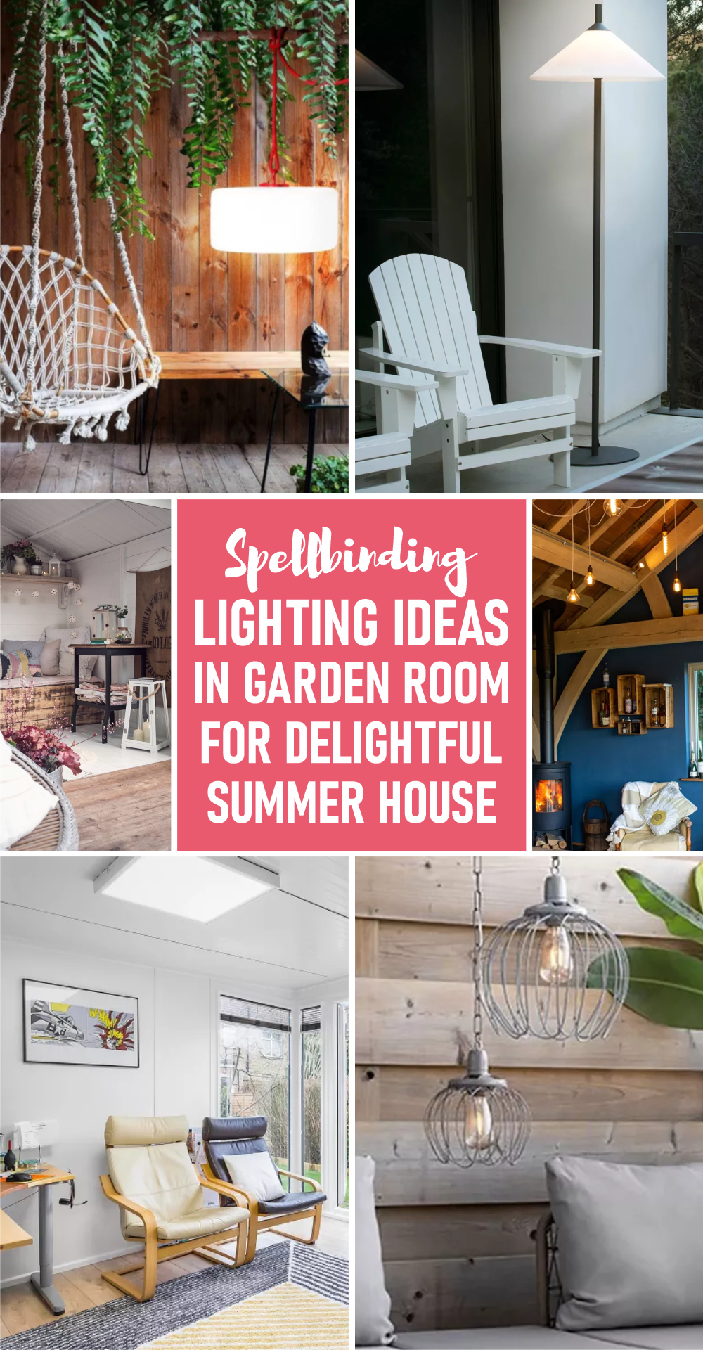 Spellbinding lighting ideas in garden room for delightful summer house 1