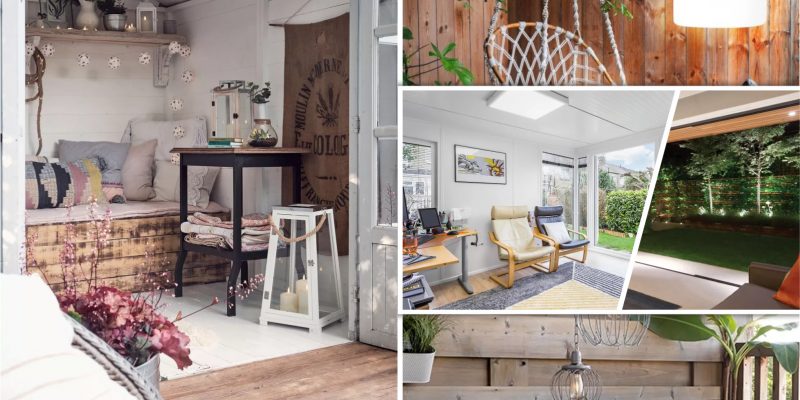 Spellbinding lighting ideas in garden room for delightful summer house fi