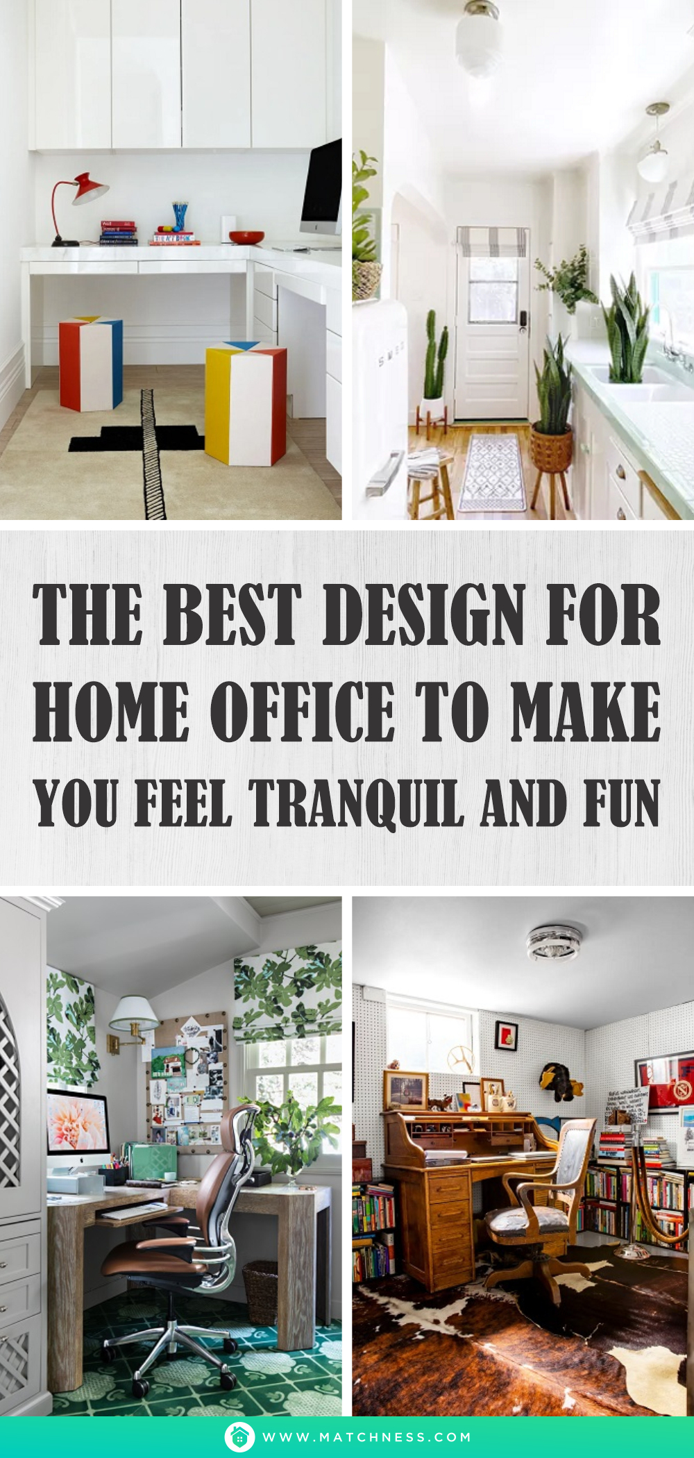 The best design for home office to make you feel tranquil and fun1