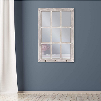 Washed gray mirror Mirrors Like Windows Ideas To Offer Natural Light Even In The Darkest Room