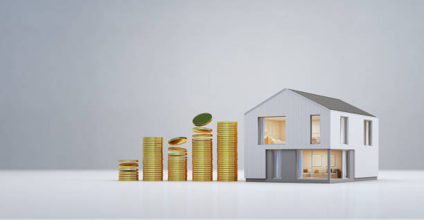 3d rendering of residential building